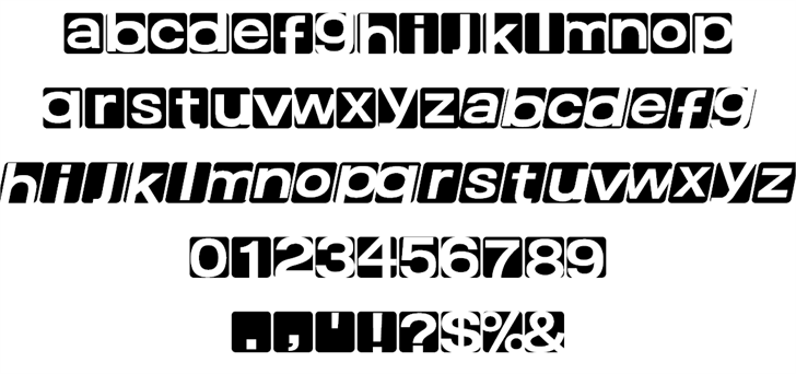 Download Artificial Box font | fontsme.com