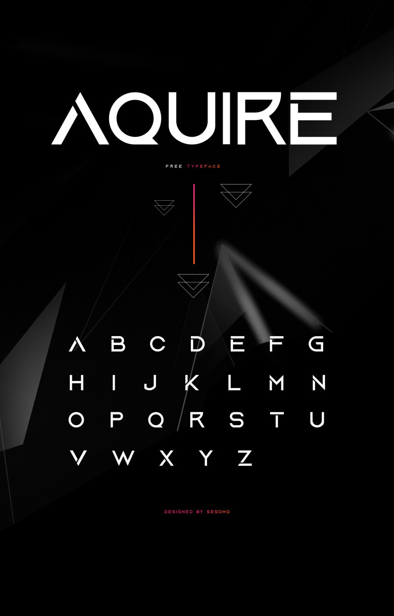 Download Aquire font | fontsme.com