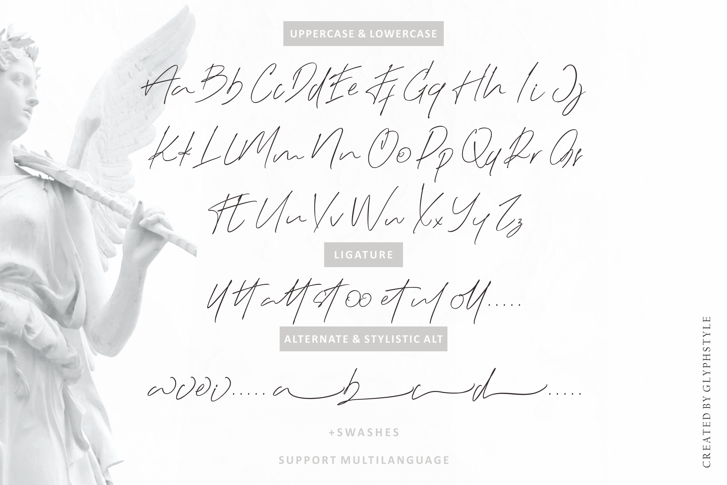 cursive font for signature in word
