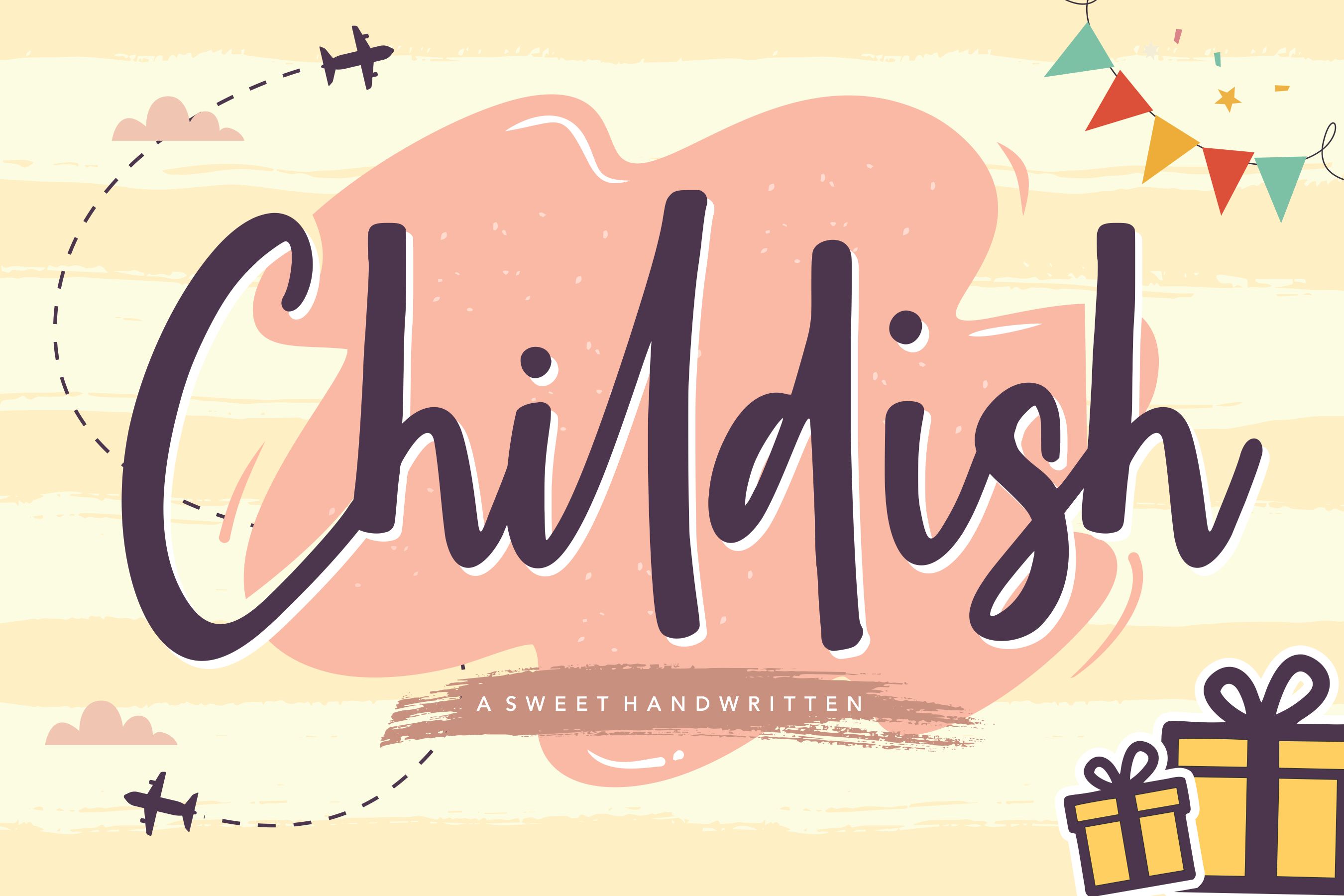 download-childish-font-fontsme