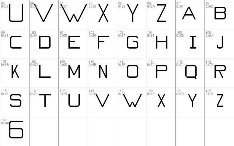 Download Countdowner font | fontsme.com