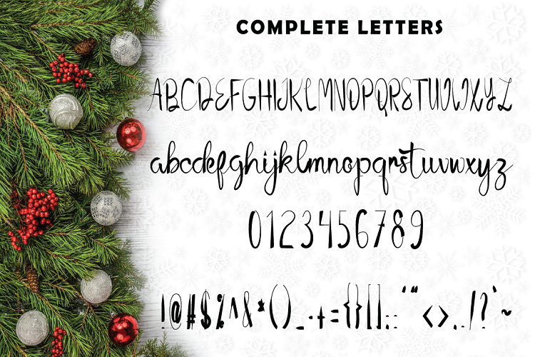 Download Chrismast Cake font | fontsme.com