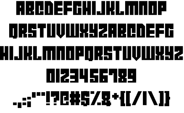 Download Cyborg City font | fontsme.com