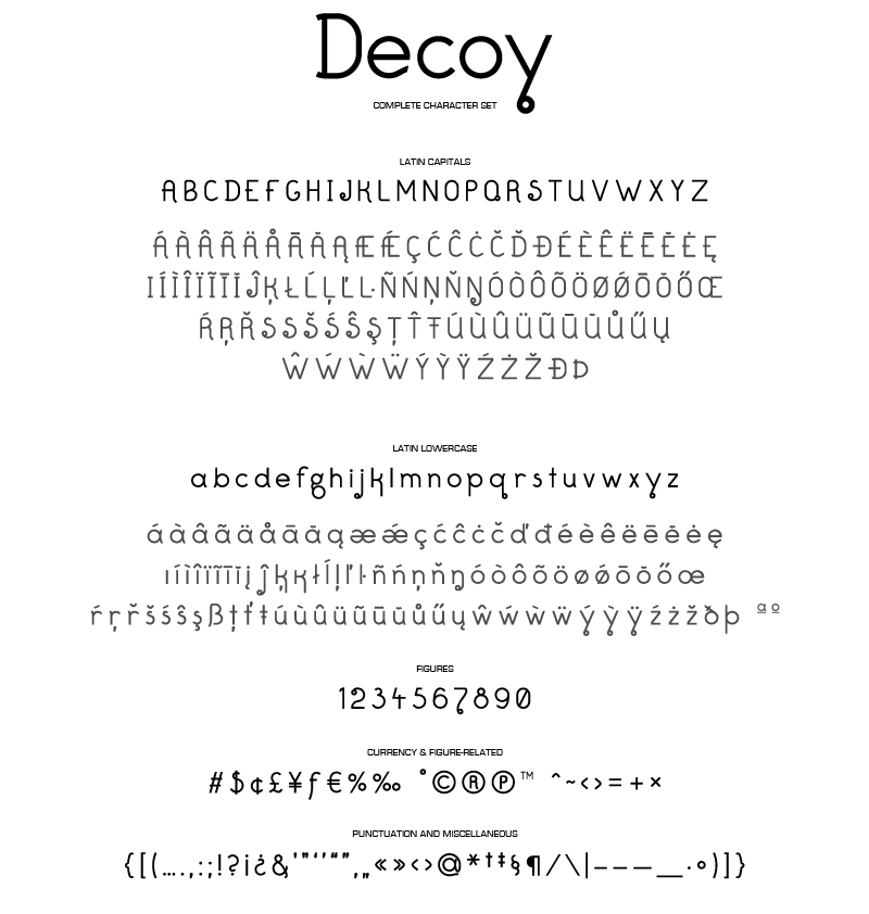 Download Decoy Font Fontsme Com