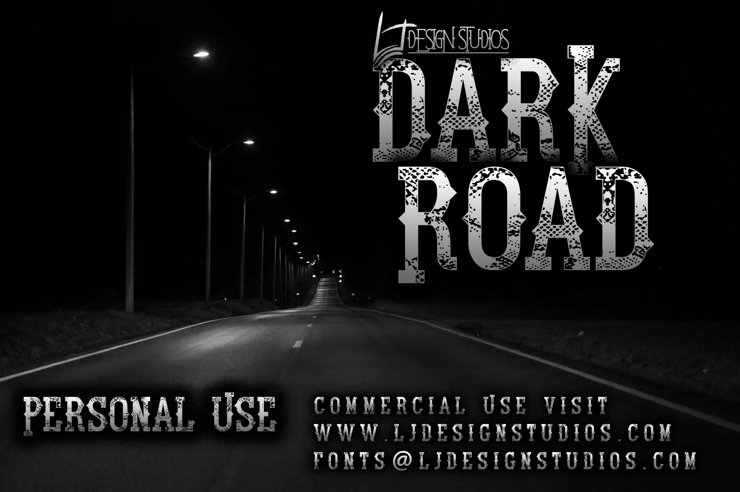 download-dark-road-font-fontsme