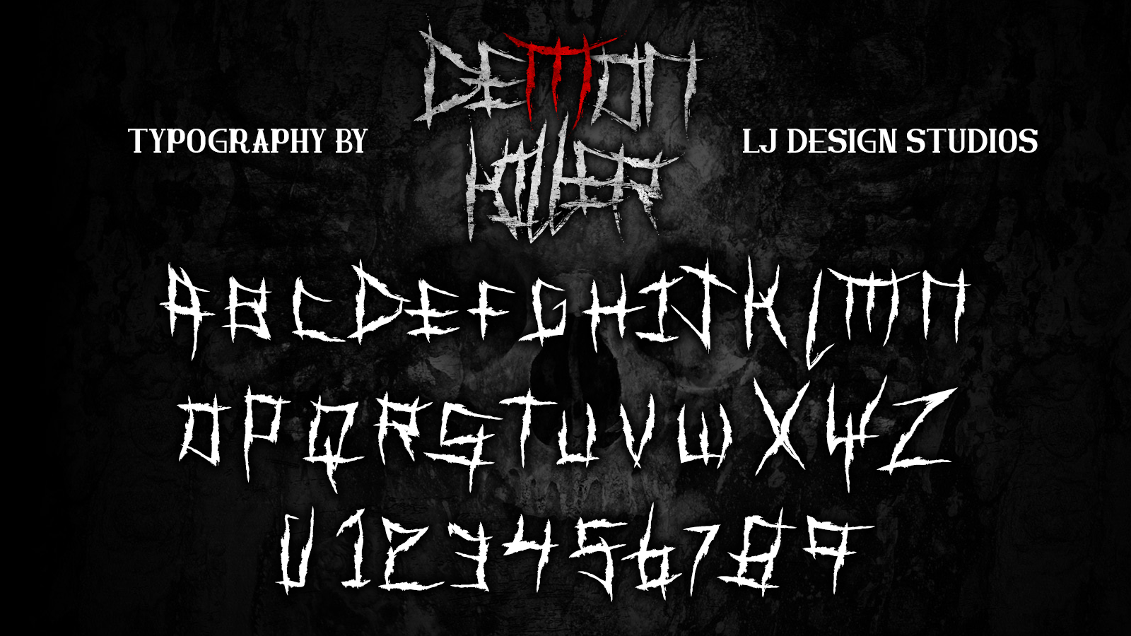 Download Demon Killer font | fontsme.com