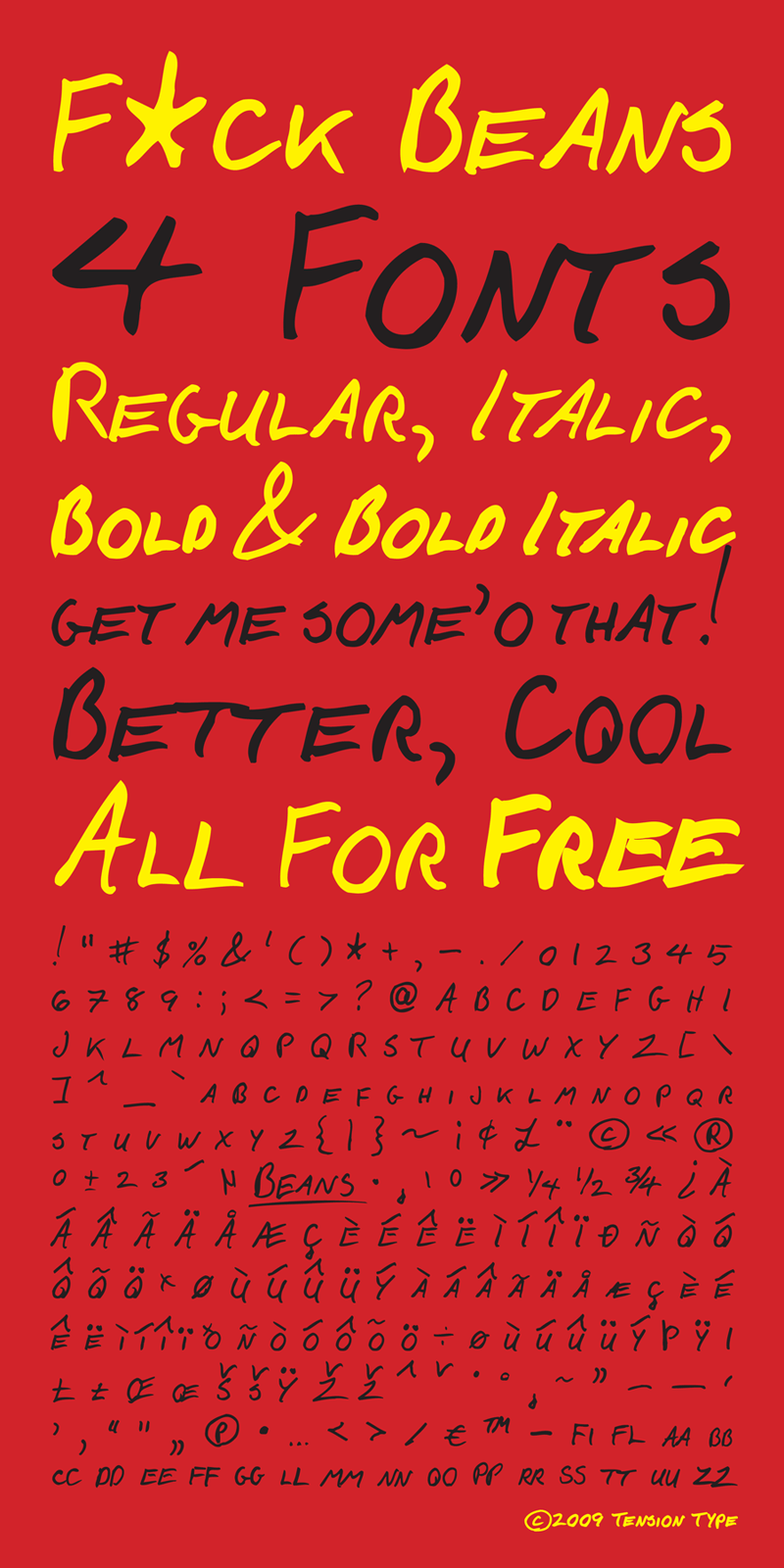 Download F Ck Beans Font Fontsme Com