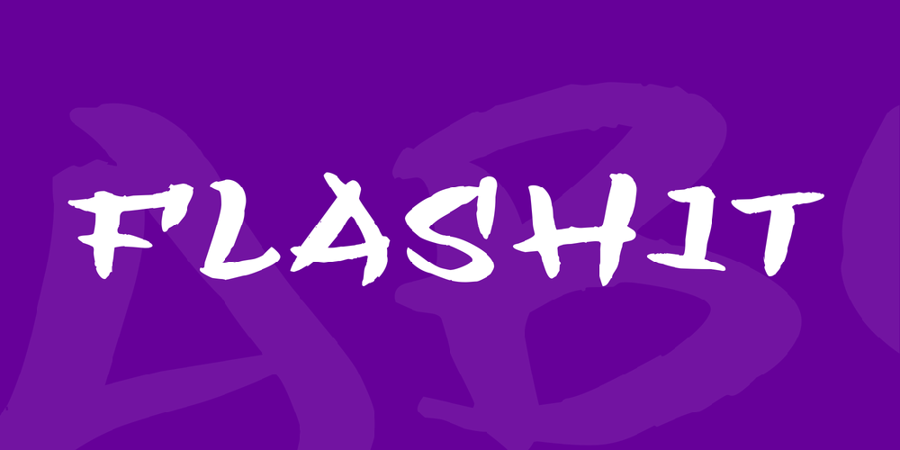 flashit font