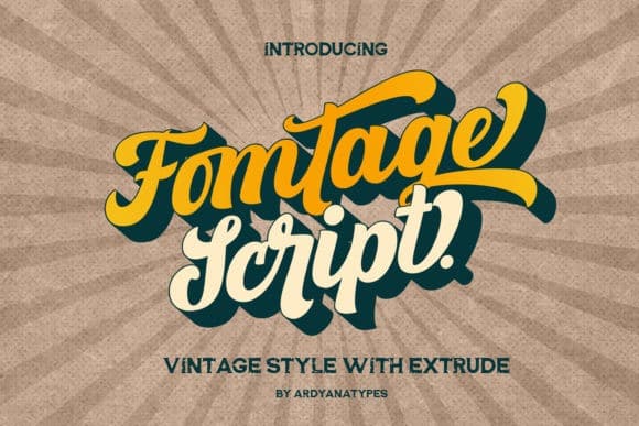 Download Fomtage Script Font 