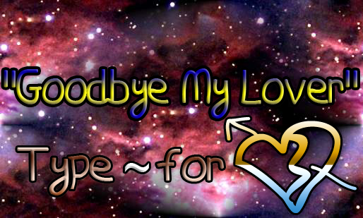 Download Goodbye My Lover font | fontsme.com