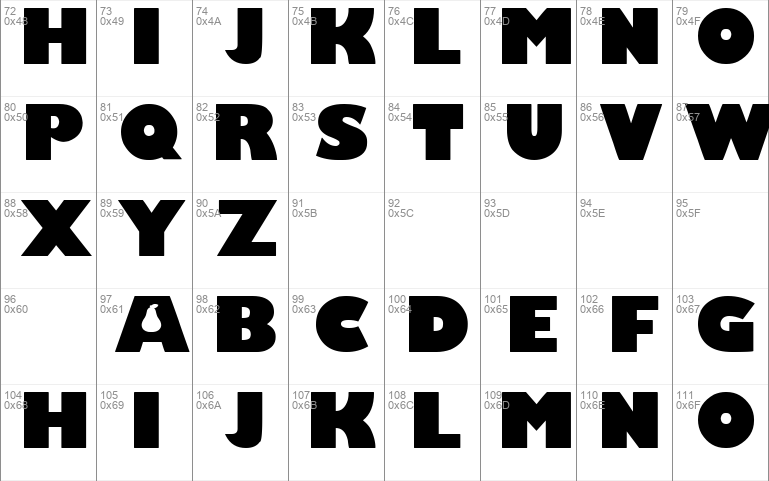 Download Giant Pear Font 