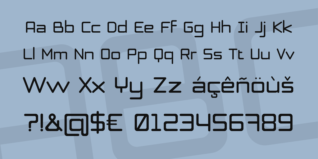 Download Honor techno wide font | fontsme.com