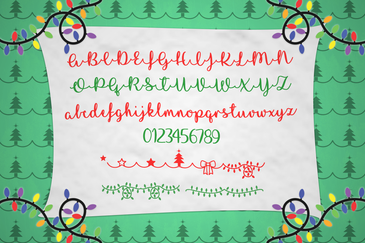 Download I Love Glittermas font | fontsme.com