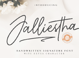 Download 24 free a signature fonts | fontsme.com