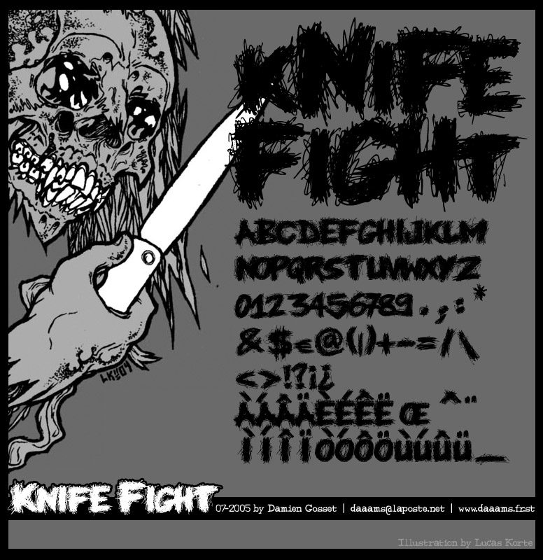 download-knife-fight-font-fontsme