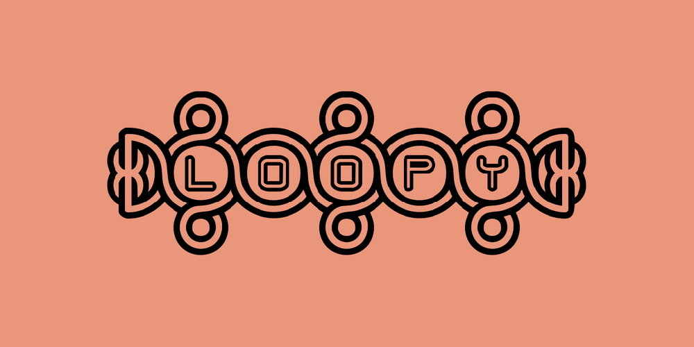 loopy cursive font free