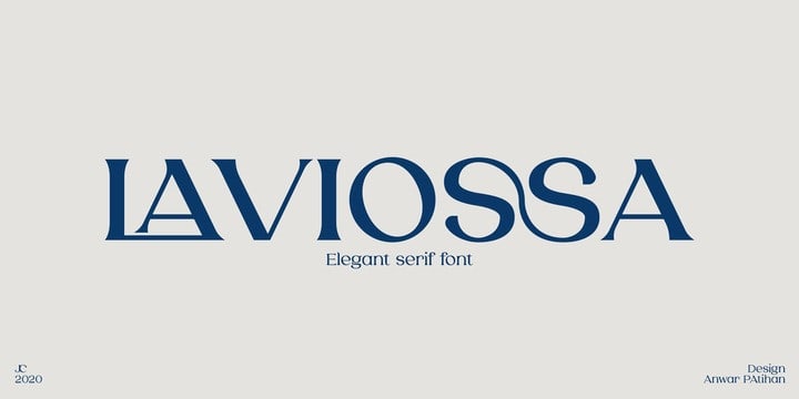 Download Laviossa font | fontsme.com