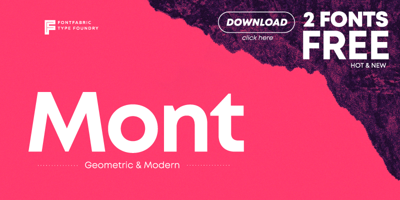  Download  Mont font  fontsme com