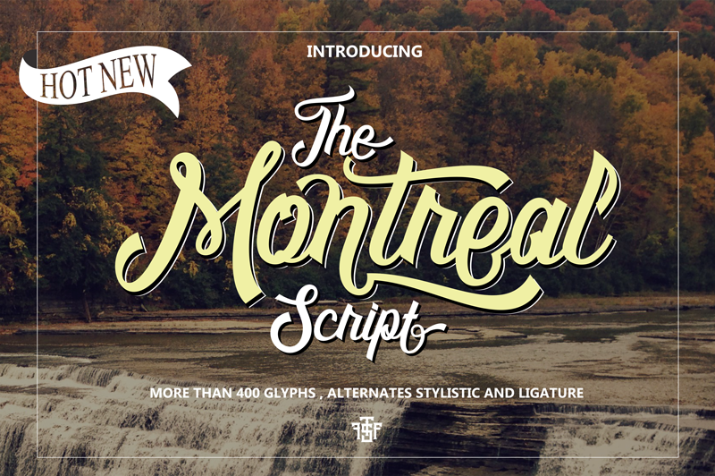 Download Montreal Script font | fontsme.com
