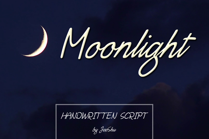 Download Moonlight Script font | fontsme.com