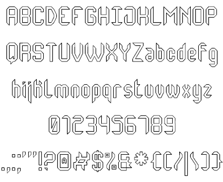 Download Monster oF South St font | fontsme.com