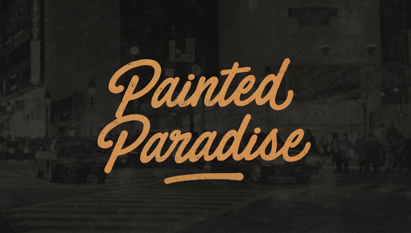 Download Painted Paradise font