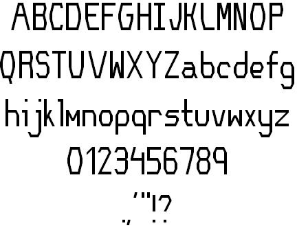 Download Plutonium NBP font | fontsme.com