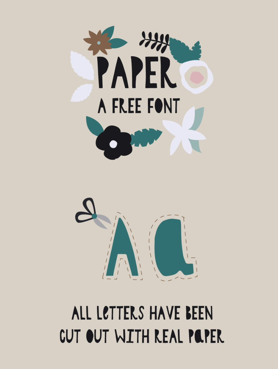 paper font download
