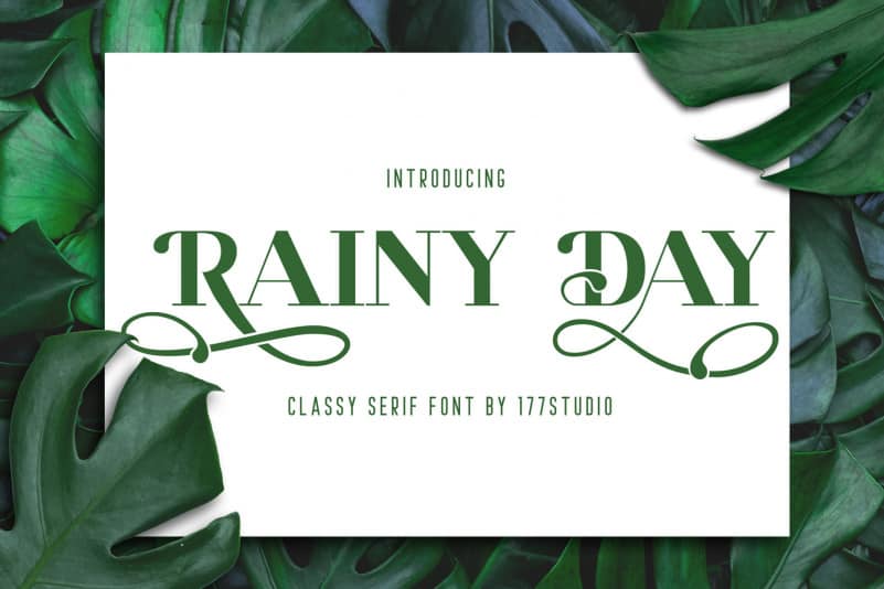 Download RAINY DAY Font | Fontsme.com