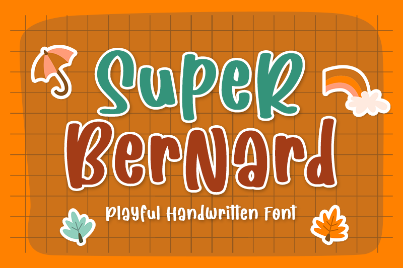 Download Super Bernard font | fontsme.com