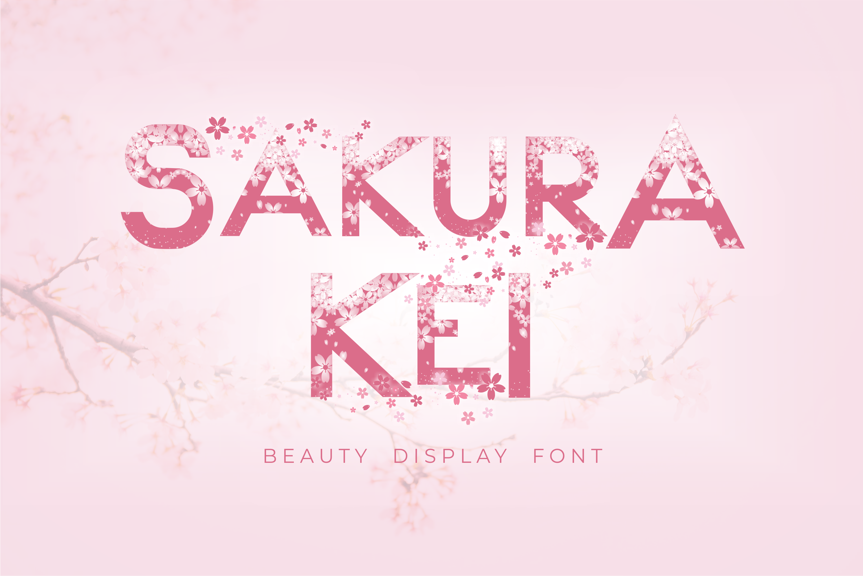 Download Sakura Kei font | fontsme.com