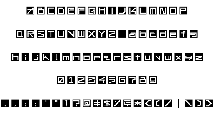 Download !Square Engine 250 Reflex font | fontsme.com