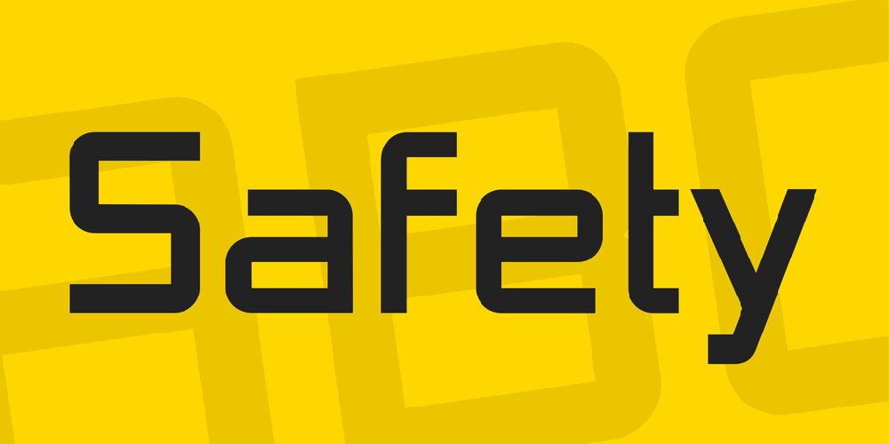 Download Safety font | fontsme.com