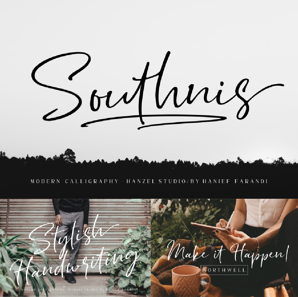 Download Southnis font | fontsme.com