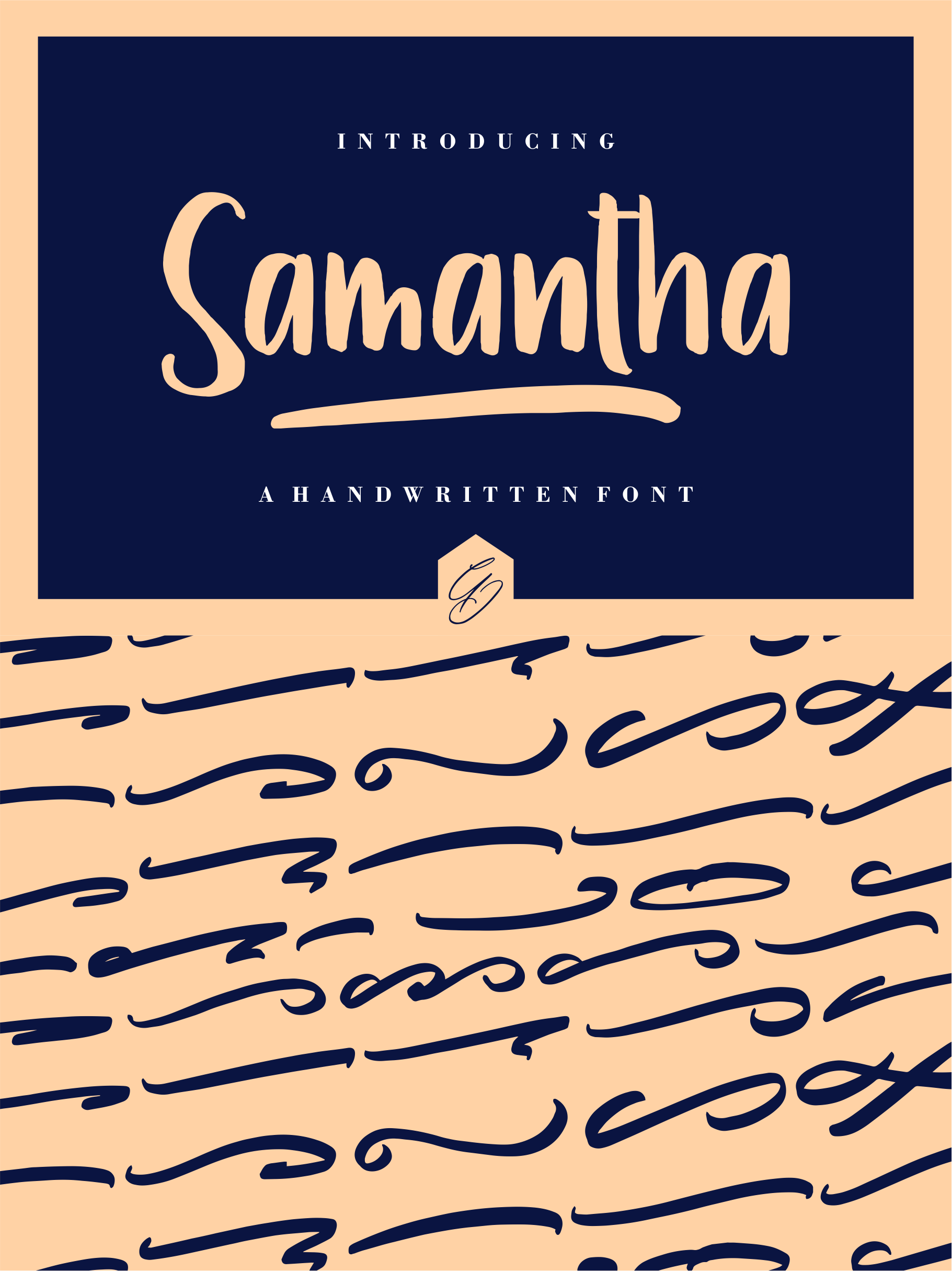 free samantha glyphs font download