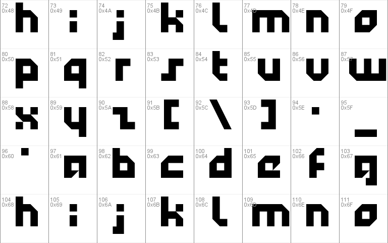 Download Technotot font | fontsme.com