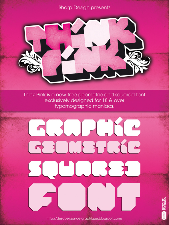 download-think-pink-font-fontsme