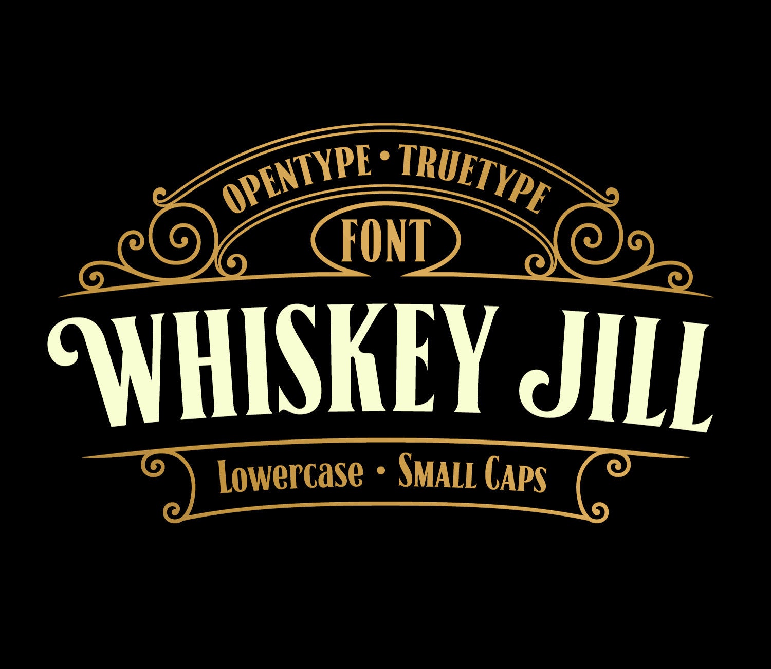 Download Whiskey Jill Font | Fontsme.com