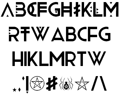 Download WITCHCRAFT font | fontsme.com